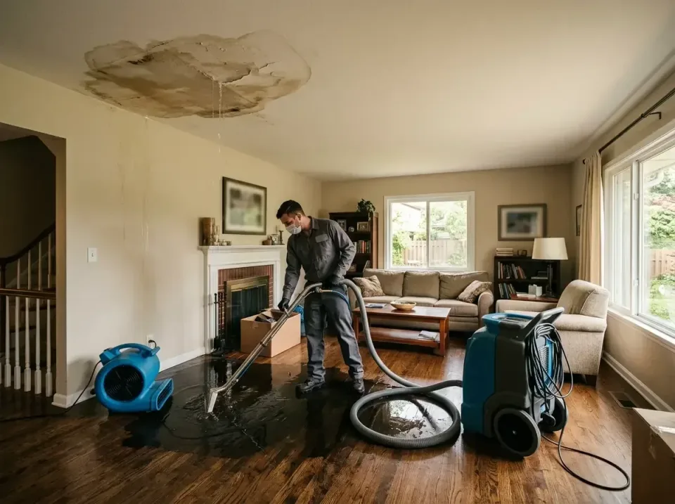 attic-pipe-burst-ceiling-drip-008 — frequently asked questions, Water Damage Restoration & Carpet Care in Warrior, AL
